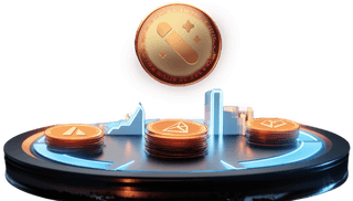 Interface simplificada do Maré Fundivo para negociar criptomoedas em apenas três cliques